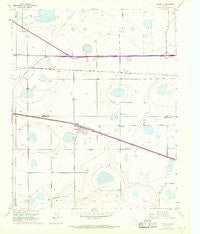 Washburn Texas Historical topographic map, 1:24000 scale, 7.5 X 7.5 Minute, Year 1956