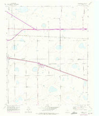 Washburn Texas Historical topographic map, 1:24000 scale, 7.5 X 7.5 Minute, Year 1956