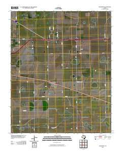 Washburn Texas Historical topographic map, 1:24000 scale, 7.5 X 7.5 Minute, Year 2010