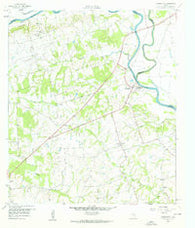 Washington Texas Historical topographic map, 1:24000 scale, 7.5 X 7.5 Minute, Year 1958