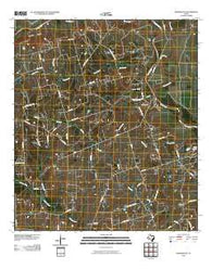 Washington Texas Historical topographic map, 1:24000 scale, 7.5 X 7.5 Minute, Year 2010
