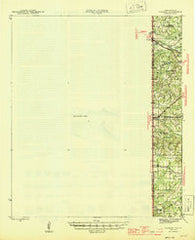 Waskom Texas Historical topographic map, 1:62500 scale, 15 X 15 Minute, Year 1945