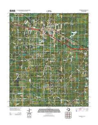 Waskom Texas Historical topographic map, 1:24000 scale, 7.5 X 7.5 Minute, Year 2013