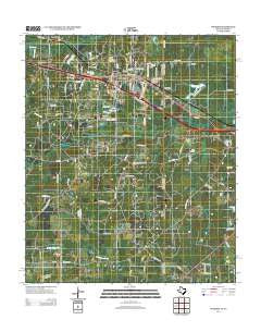 Waskom Texas Historical topographic map, 1:24000 scale, 7.5 X 7.5 Minute, Year 2013