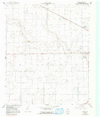 Wasson Texas Historical topographic map, 1:24000 scale, 7.5 X 7.5 Minute, Year 1965