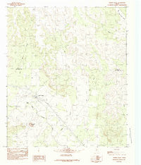 Water Valley Texas Historical topographic map, 1:24000 scale, 7.5 X 7.5 Minute, Year 1984