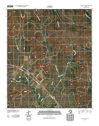 Water Valley Texas Historical topographic map, 1:24000 scale, 7.5 X 7.5 Minute, Year 2010