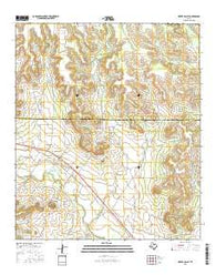 Water Valley Texas Current topographic map, 1:24000 scale, 7.5 X 7.5 Minute, Year 2016