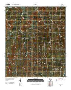 Wayland Texas Historical topographic map, 1:24000 scale, 7.5 X 7.5 Minute, Year 2011