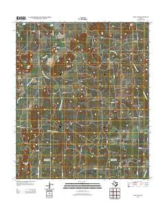 Wayland Texas Historical topographic map, 1:24000 scale, 7.5 X 7.5 Minute, Year 2012