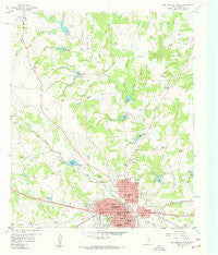 Weatherford North Texas Historical topographic map, 1:24000 scale, 7.5 X 7.5 Minute, Year 1959
