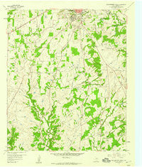 Weatherford South Texas Historical topographic map, 1:24000 scale, 7.5 X 7.5 Minute, Year 1959