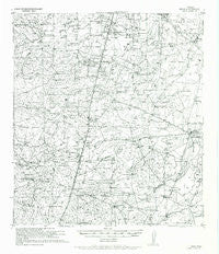 Webb Texas Historical topographic map, 1:62500 scale, 15 X 15 Minute, Year 1956