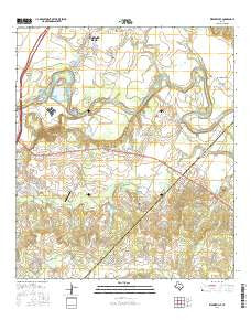 Webberville Texas Current topographic map, 1:24000 scale, 7.5 X 7.5 Minute, Year 2016