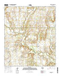Webbville Texas Current topographic map, 1:24000 scale, 7.5 X 7.5 Minute, Year 2016