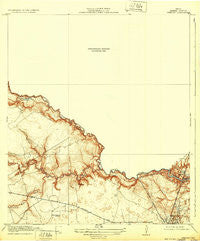 Weeden Texas Historical topographic map, 1:31680 scale, 7.5 X 7.5 Minute, Year 1919