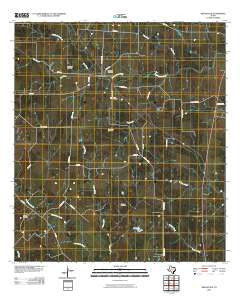 Weesatche Texas Historical topographic map, 1:24000 scale, 7.5 X 7.5 Minute, Year 2010