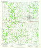 Weimar Texas Historical topographic map, 1:24000 scale, 7.5 X 7.5 Minute, Year 1965
