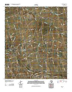 Weir Texas Historical topographic map, 1:24000 scale, 7.5 X 7.5 Minute, Year 2010