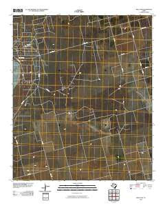Welch SW Texas Historical topographic map, 1:24000 scale, 7.5 X 7.5 Minute, Year 2010
