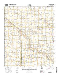 Welch West Texas Current topographic map, 1:24000 scale, 7.5 X 7.5 Minute, Year 2016