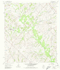 Welcome Texas Historical topographic map, 1:24000 scale, 7.5 X 7.5 Minute, Year 1963