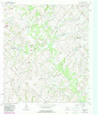 Welcome Texas Historical topographic map, 1:24000 scale, 7.5 X 7.5 Minute, Year 1963