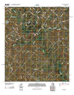 Welcome Texas Historical topographic map, 1:24000 scale, 7.5 X 7.5 Minute, Year 2010
