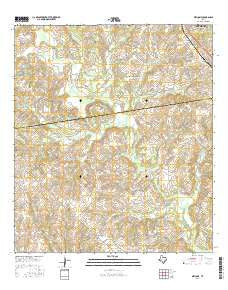 Welcome Texas Current topographic map, 1:24000 scale, 7.5 X 7.5 Minute, Year 2016