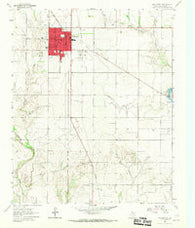 Wellington Texas Historical topographic map, 1:24000 scale, 7.5 X 7.5 Minute, Year 1964