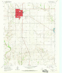Wellington Texas Historical topographic map, 1:24000 scale, 7.5 X 7.5 Minute, Year 1964