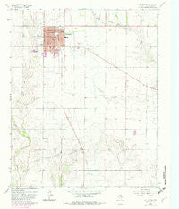 Wellington Texas Historical topographic map, 1:24000 scale, 7.5 X 7.5 Minute, Year 1964