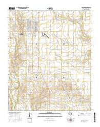 Wellington Texas Current topographic map, 1:24000 scale, 7.5 X 7.5 Minute, Year 2016