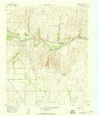 Wellington NW Texas Historical topographic map, 1:24000 scale, 7.5 X 7.5 Minute, Year 1959