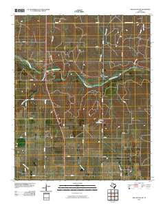 Wellington NW Texas Historical topographic map, 1:24000 scale, 7.5 X 7.5 Minute, Year 2010