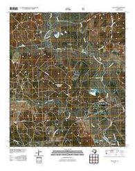 Wells SW Texas Historical topographic map, 1:24000 scale, 7.5 X 7.5 Minute, Year 2010