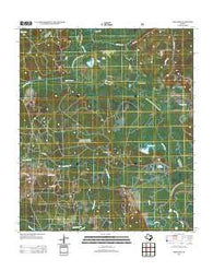 Wells SW Texas Historical topographic map, 1:24000 scale, 7.5 X 7.5 Minute, Year 2013