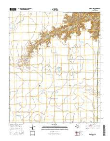 Wesley Point Texas Current topographic map, 1:24000 scale, 7.5 X 7.5 Minute, Year 2016