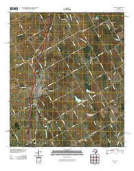 West Texas Historical topographic map, 1:24000 scale, 7.5 X 7.5 Minute, Year 2010