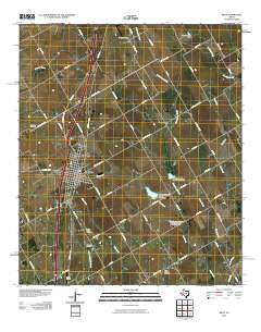 West Texas Historical topographic map, 1:24000 scale, 7.5 X 7.5 Minute, Year 2010