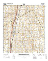 West Texas Current topographic map, 1:24000 scale, 7.5 X 7.5 Minute, Year 2016