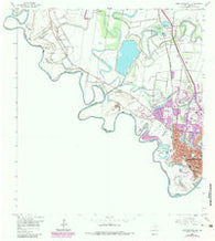 West Brownsville Texas Historical topographic map, 1:24000 scale, 7.5 X 7.5 Minute, Year 1956