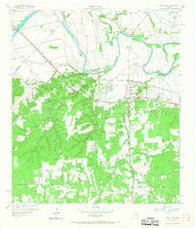 West Point Texas Historical topographic map, 1:24000 scale, 7.5 X 7.5 Minute, Year 1958