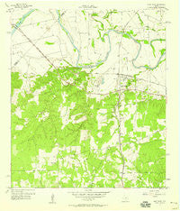 West Point Texas Historical topographic map, 1:24000 scale, 7.5 X 7.5 Minute, Year 1958