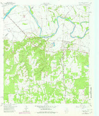 West Point Texas Historical topographic map, 1:24000 scale, 7.5 X 7.5 Minute, Year 1958