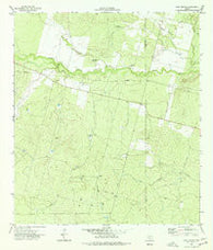 West Ranch Texas Historical topographic map, 1:24000 scale, 7.5 X 7.5 Minute, Year 1974