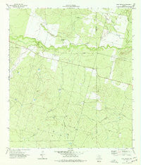 West Ranch Texas Historical topographic map, 1:24000 scale, 7.5 X 7.5 Minute, Year 1974