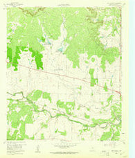 West Sweden Texas Historical topographic map, 1:24000 scale, 7.5 X 7.5 Minute, Year 1960