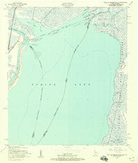 West of Greens Bayou Texas Historical topographic map, 1:24000 scale, 7.5 X 7.5 Minute, Year 1957