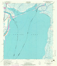 West of Greens Bayou Texas Historical topographic map, 1:24000 scale, 7.5 X 7.5 Minute, Year 1957